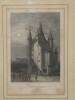 2 Gravures couleurs Tour du temple et Tour de Nesle - Paris - Rouargue Fr&egrave;res. Rouargue Fr&egrave;res