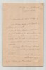 Ferdinand de Lesseps - Lettre autographe sign&eacute;e - 1878. Ferdinand de Lesseps