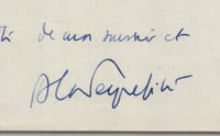 Alain Peyrefitte - Lettre autographe signée à Maulnier - 1970