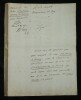 Louis-Pierre Anquetil - Lettre autographe sign&eacute;e &agrave; l'Empereur Napol&eacute;on Ier 1806. Louis-Pierre Anquetil