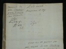 Louis-Pierre Anquetil - Lettre autographe sign&eacute;e &agrave; l'Empereur Napol&eacute;on Ier 1806. Louis-Pierre Anquetil