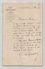 Georges Lafenestre - Lettre autographe sign&eacute;e - 1885. Georges Lafenestre