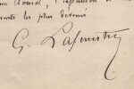 Georges Lafenestre - Lettre autographe sign&eacute;e - 1885. Georges Lafenestre