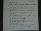 Simon ARBELLOT - LETTRE AUTOGRAPHE SIGN&Eacute;E &Agrave; Pierre LHOSTE - Curnonsky - 1965. Simon ARBELLOT