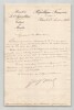 Paul Barbe - Lettre autographe sign&eacute;e &agrave; Eug&egrave;ne Risler de remerciements - 1887. Paul Barbe