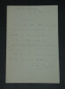 Julien DUPR&Eacute; - LETTRE AUTOGRAPHE SIGN&Eacute;E - "Exposition" - 1903. Julien DUPR&Eacute;