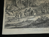 MEULEN & BAUDOUIN – Grande gravure en hommage à Charles Le Brun, XVIIᵉ