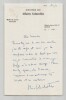 Michel Laclotte Lettre autographe sign&eacute;e Minist&egrave;re des Affaires Culturelles 1970. Michel Laclotte