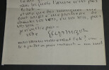 Georges MIGOT - Compositeur - LETTRE AUTOGRAPHE SIGN&Eacute;E - FOCH - 1929. Georges MIGOT