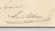 Louis Ulbach – Lettre autographe sign&eacute;e. Louis Ulbach