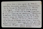 Paul EUDEL - CARTE-LETTRE AUTOGRAPHE SIGN&Eacute;E, 1895. Paul EUDEL