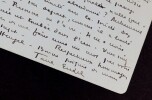 Paul EUDEL - CARTE-LETTRE AUTOGRAPHE SIGN&Eacute;E, 1895. Paul EUDEL