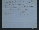 Victor COUSIN - Philosophe - LETTRE AUTOGRAPHE SIGN&Eacute;E &Agrave; Madame Howland - 1860. Victor COUSIN