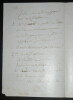 LETTRE AUTOGRAPHE SIGN&Eacute;E, 3 pages. DE VIGNERAL Christian (comte)