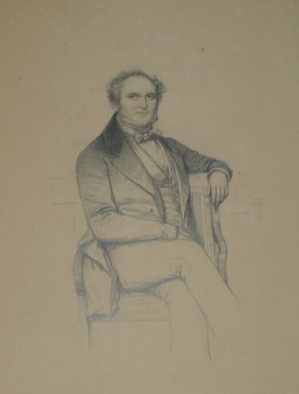 Portrait de Jules Germain Cloquet. 