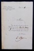 EXCEPTIONNELS DOCUMENTS AUTOGRAPHES ELECTION DE Louis-Napol&eacute;on BONAPARTE 1848. TROUVE-CHAUVEL, BUCHEZ, MAGNAN, CHANGARNIER, BAROCHE, TRELAT, MARTIN, ...