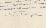 Henri Troyat - Lettre autographe sign&eacute;e &agrave; un ami - 1949. Henri Troyat