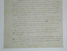 Alexandre Vinet - Lettre autographe sign&eacute;e - Journal L'Esp&eacute;rance Lausanne - 1839. Alexandre Vinet