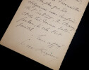 Charles Louis Saulces DE FREYCINET - LETTRE AUTOGRAPHE SIGN&Eacute;E A Justin DE SELVES. Charles Louis Saulces DE FREYCINET