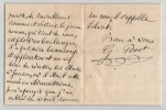 Georges Perrot Lettre autographe sign&eacute;e Recommandation Institut agronomique 1894. Georges Perrot