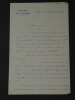 Emmanuel ARENE, &eacute;crivain - LETTRE AUTOGRAPHE SIGN&Eacute;E - Paris, 1901, 2 pages. Emmanuel ARENE