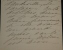 Madeleine LEMAIRE - LETTRE AUTOGRAPHE SIGN&Eacute;E, pi&egrave;ce "Le Partage". Madeleine Lemaire