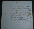 Pierre-Jean BERANGER, Po&egrave;te - LETTRE AUTOGRAPHE SIGN&Eacute;E, 2 Pages. Pierre-Jean BERANGER