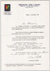 S. de Lattre | Lettre sign&eacute;e &agrave; Thierry MAULNIER | Association Rhin & Danube 1983. Simone de Lattre de Tassigny