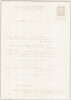 S. de Lattre | Lettre sign&eacute;e &agrave; Thierry MAULNIER | Association Rhin & Danube 1983. Simone de Lattre de Tassigny