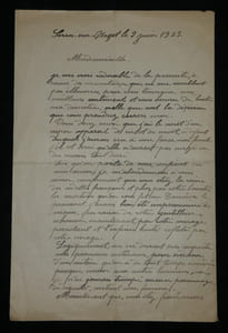 Lettre autographe signée curieuse - Admirateur de Mistinguett & Invention - 1925