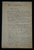 Lettre autographe sign&eacute;e curieuse - Admirateur de Mistinguett & Invention - 1925. Galy Am&eacute;d&eacute;e
