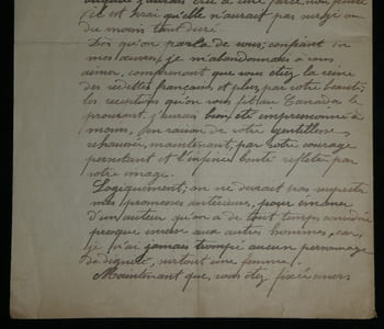 Lettre autographe signée curieuse - Admirateur de Mistinguett & Invention - 1925