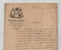 Louis Isidore CHOISELAT - Lettre autographe sign&eacute;e &agrave; GU&Eacute;RANGER - Le Mans - 1836. Louis-Isidore Choiselat