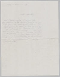Alain Bosquet - Lettre autographe signée à Thierry Maulnier - Dieu Masqué - 1985