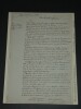 Lefebvre de Caumartin - Lettre autographe sign&eacute;e au Ministre des Finances 1796. Antoine-Louis Lefebvre de Caumartin