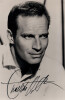 Charlton HESTON, acteur - PHOTOGRAPHIE SIGN&Eacute;E &agrave; la main Autographe 25 x 20 cm. Charlton HESTON