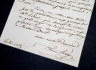 Etienne Arago, Homme Politique - LETTRE AUTOGRAPHE SIGN&Eacute;E. Etienne Arago