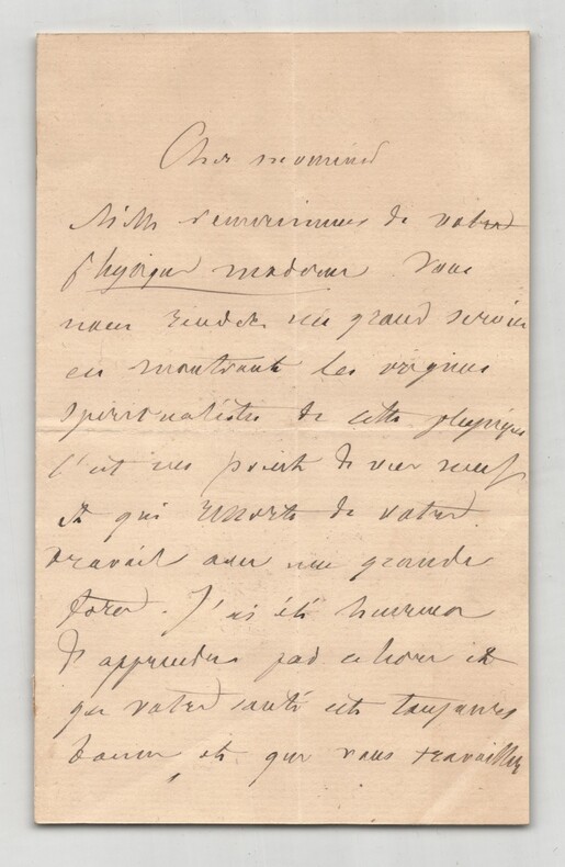 Paul Janet - Philosophe - Lettre autographe sign&eacute;e - 2 pages. Paul Janet