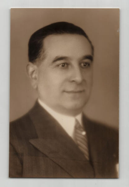 Photographie d'&eacute;poque de Dieudonn&eacute; Costes - Aviateur - Studio G.L. Manuel Fr&egrave;res. Dieudonn&eacute; Costes