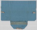 Isabelle II d'Espagne - T&eacute;l&eacute;gramme dactylographi&eacute; de remerciements adress&eacute;e &agrave; Mme Anna de La Grange de Stankowitch. Isabelle II d'Espagne