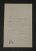 Victorien Sardou - Lettre autographe sign&eacute;e - Bapt&egrave;me - 1877. Victorien Sardou
