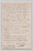 &Eacute;mile Kopp - Belle et longue lettre autographe sign&eacute;e &agrave; Mr Risler 2 pages - 1871. &Eacute;mile Kopp