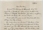 Philippe Dumaine. Lettre autographe sign&eacute;e "Lib&eacute;r&eacute; par les allemands", 1941. Philippe Dumaine