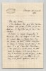 Fran&ccedil;ois-Alphonse Forel - Lettre autographe sign&eacute;e - Suisse Morges 1908 3p.. Fran&ccedil;ois-Alphonse Forel