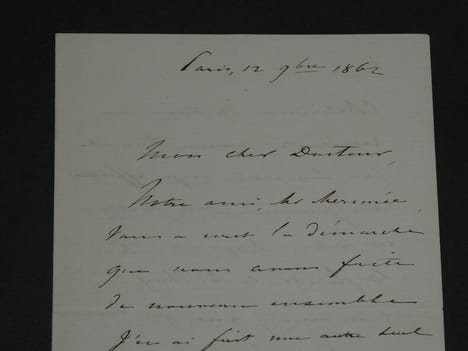 Achille Fould - Lettre autographe signée "Gouvernement de Juillet" - 1862 4pages. Achille Fould