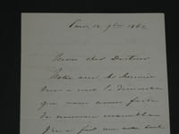 Achille Fould - Lettre autographe signée "Gouvernement de Juillet" - 1862 4pages