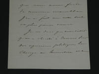 Achille Fould - Lettre autographe signée "Gouvernement de Juillet" - 1862 4pages