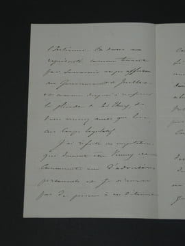 Achille Fould - Lettre autographe signée "Gouvernement de Juillet" - 1862 4pages. Achille Fould