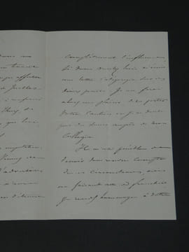 Achille Fould - Lettre autographe signée "Gouvernement de Juillet" - 1862 4pages. Achille Fould