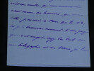 Maurice Barr&egrave;s - LETTRE AUTOGRAPHE SIGN&Eacute;E &Agrave; UNE AMIE. Maurice Barr&egrave;s